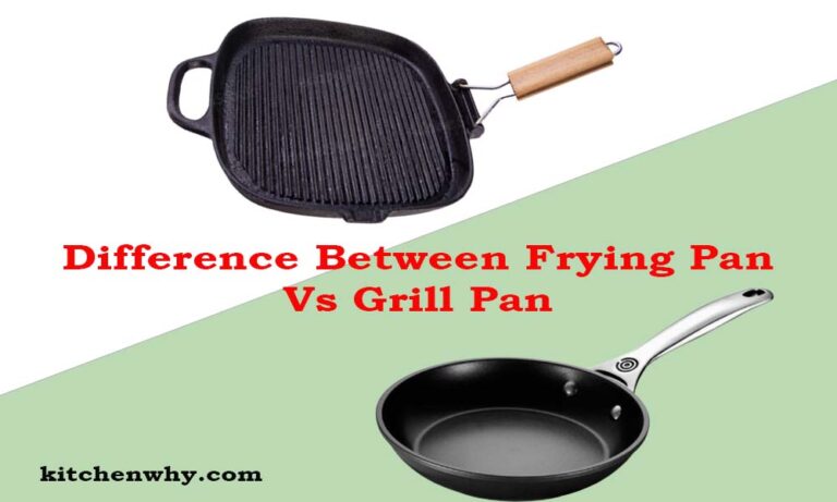 Difference Between Frying Pan Vs Grill Pan